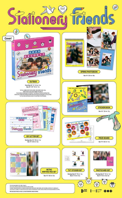 [PREORDER] TXT - TOMORROW X TOGETHER 2025 DECO KIT