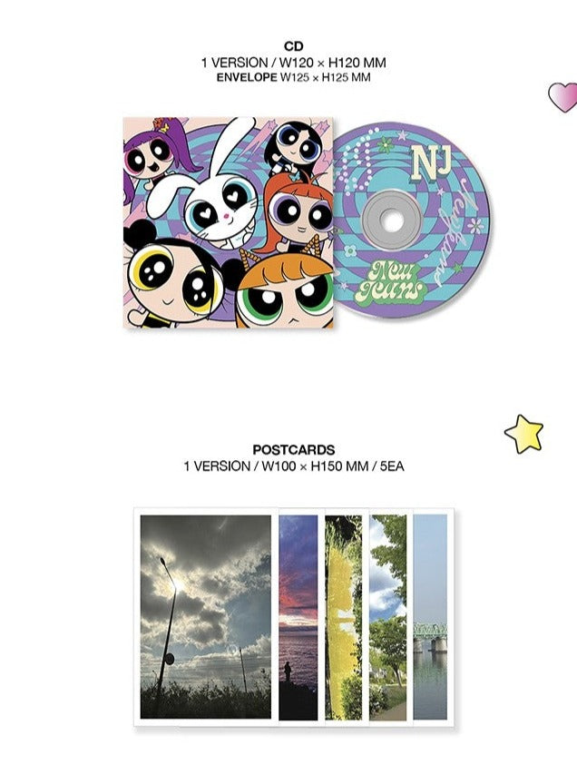 [PREORDER] WEVERSE NEWJEANS - 2ND EP 'GET UP' THE POWERPUFF GILRS X NJ BOX VER.