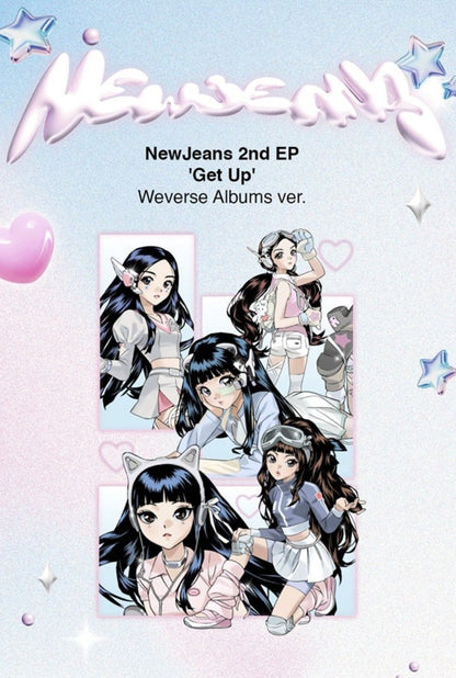 [PREORDER] NEWJEANS - 2ND EP 'GET UP' WEVERSE ALBUM VER