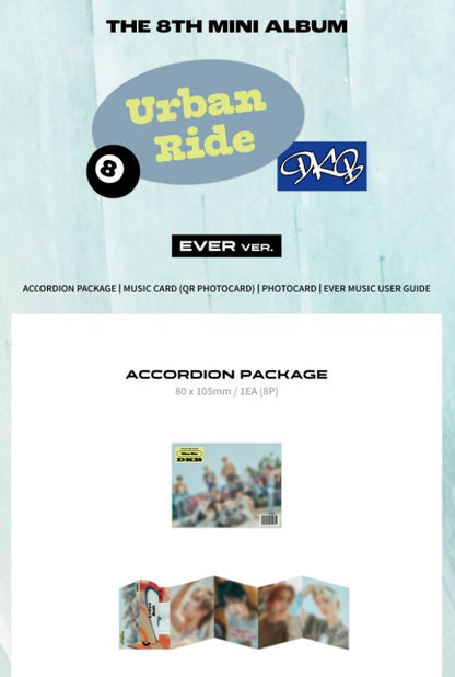 [PREORDER] DKB - URBAN RIDE (8TH MINI ALBUM) (EVER VER.)