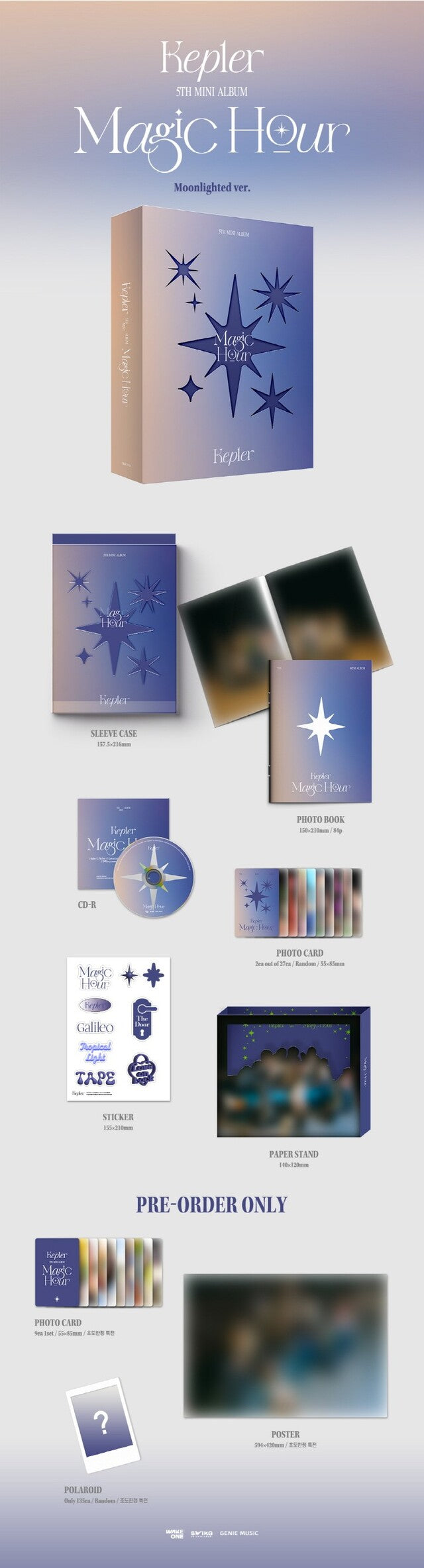 [PREORDER] KEP1ER - MAGIC HOUR (5TH MINI ALBUM)