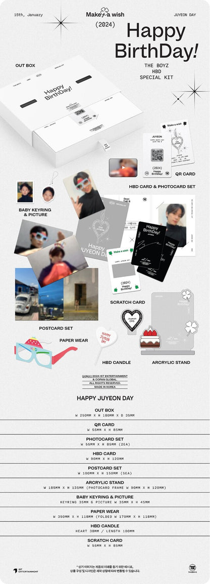 [PREORDER] THE BOYZ - THE BOYZ HBD JUYEON SPECIAL KIT