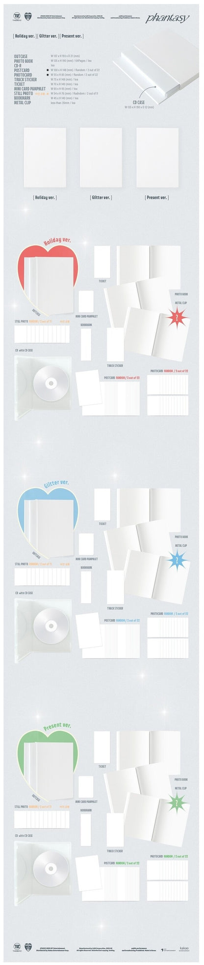 [PREORDER] THE BOYZ - VOL.2 PART.1 PHANTASY_CHRISTMAS IN AUGUST