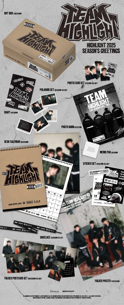 [PREORDER] HIGHLIGHT - 2025 SEASON'S GREETINGS