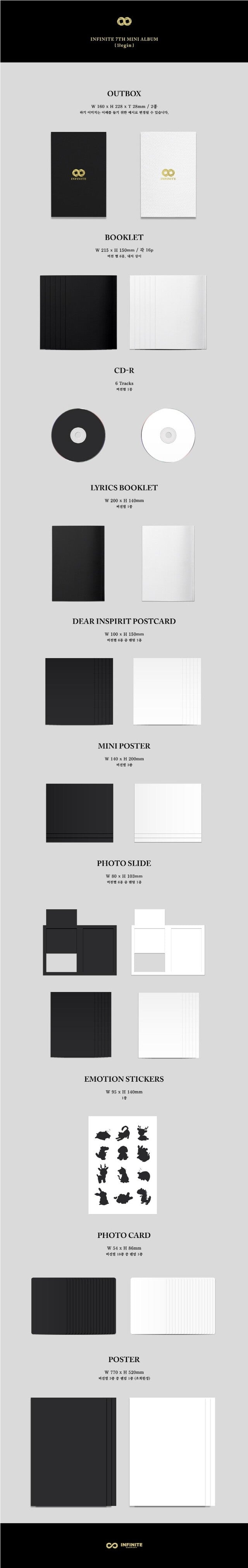 [PREORDER] INFINITE - 13EGIN (7TH MINI ALBUM) (BACK VER.)