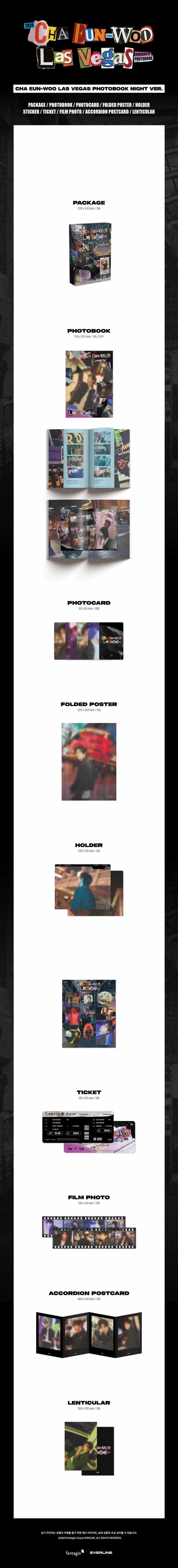 [PREORDER] CHA EUN WOO - LAS VEGAS PHOTOBOOK