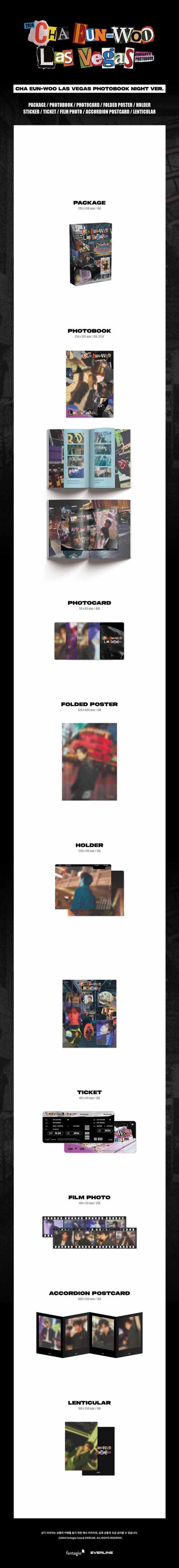 [PREORDER] CHA EUN WOO - LAS VEGAS PHOTOBOOK