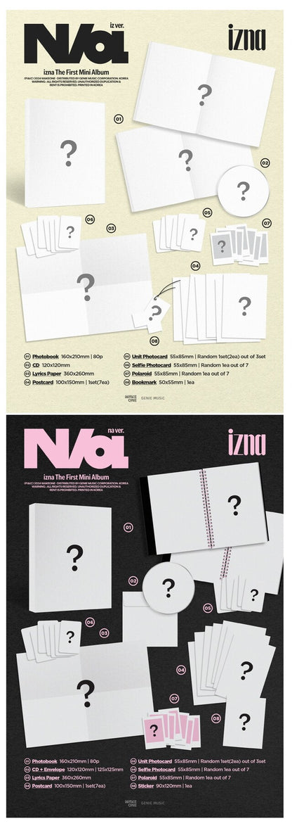 [PREORDER] IZNA - N/a THE FIRST MINI ALBUM