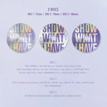 [PREORDER] IVE - THE 1ST WORLD TOUR SHOW WHAT I HAVE DVD