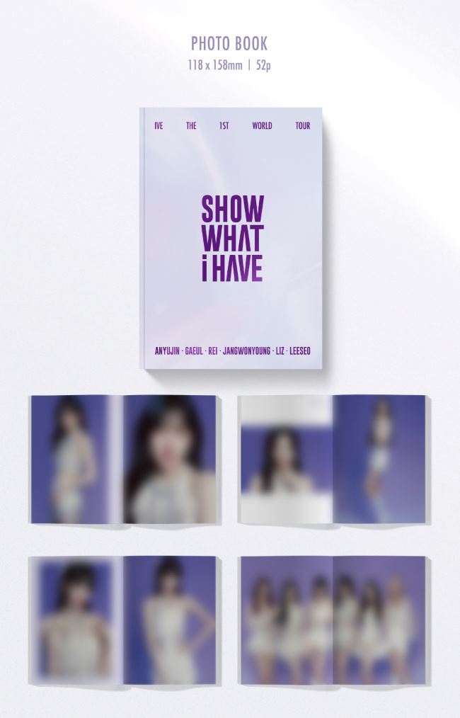 [PREORDER] POB IVE - THE 1ST WORLD TOUR SHOW WHAT I HAVE KIT VIDEO