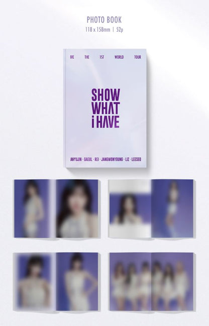 [PREORDER] IVE - THE 1ST WORLD TOUR SHOW WHAT I HAVE KIT VIDEO