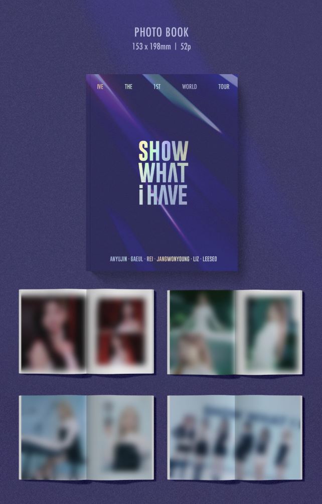 [PREORDER] POB IVE - THE 1ST WORLD TOUR SHOW WHAT I HAVE BLU-RAY