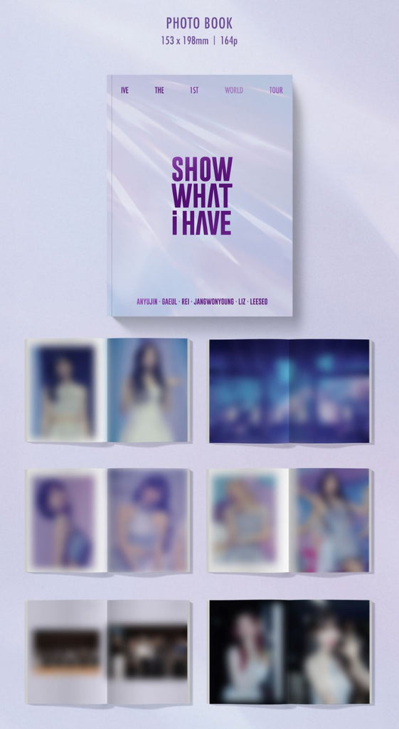 [PREORDER] POB IVE - THE 1ST WORLD TOUR SHOW WHAT I HAVE DVD