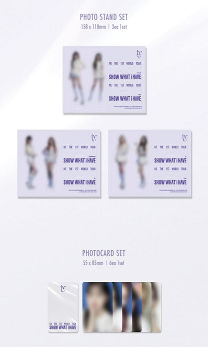 [PREORDER] POB IVE - THE 1ST WORLD TOUR SHOW WHAT I HAVE KIT VIDEO