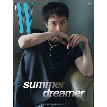 [PREORDER] W VOLUME BTS JIN COVER JULY 2024