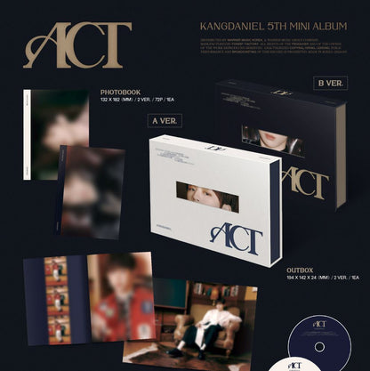 [PREORDER] KANG DANIEL - ACT (5TH MINI ALBUM) RANDOM