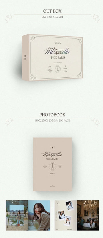 [PREORDER] NMIXX - NMIXXPEDIA : PICK PARIS (2ND PHOTOBOOK)