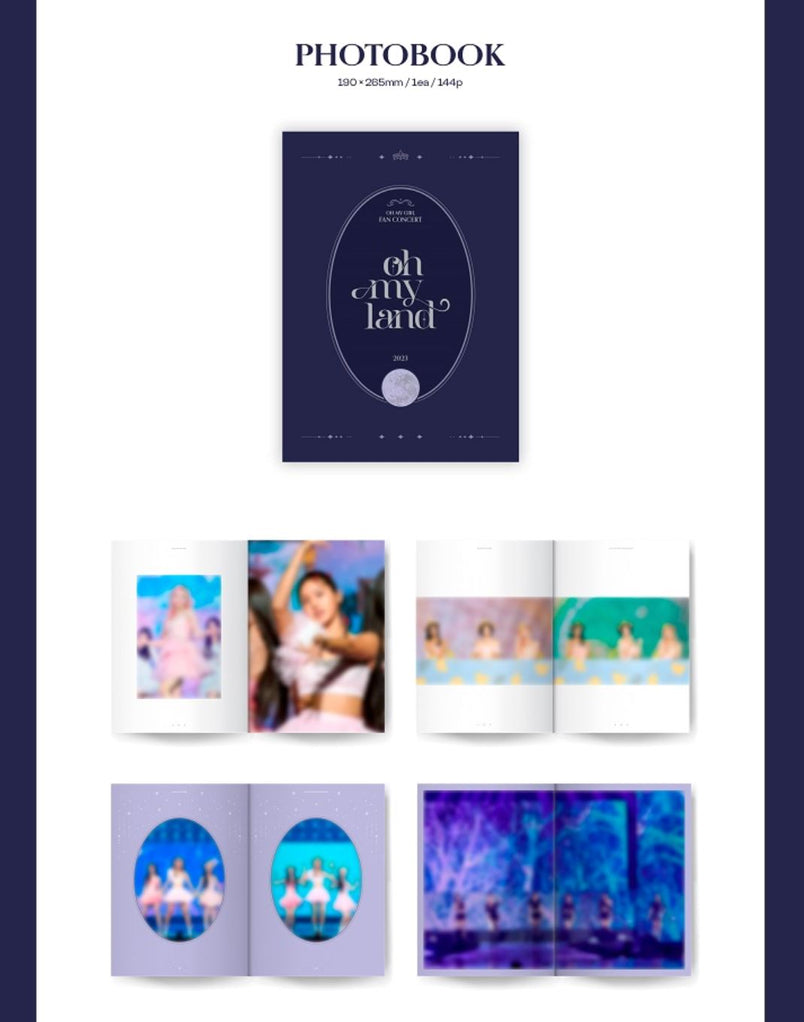 [PREORDER] OH MY GIRL - 2023 OH MY GIRL FAN CONCERT OH MY LAND BLU-RAY