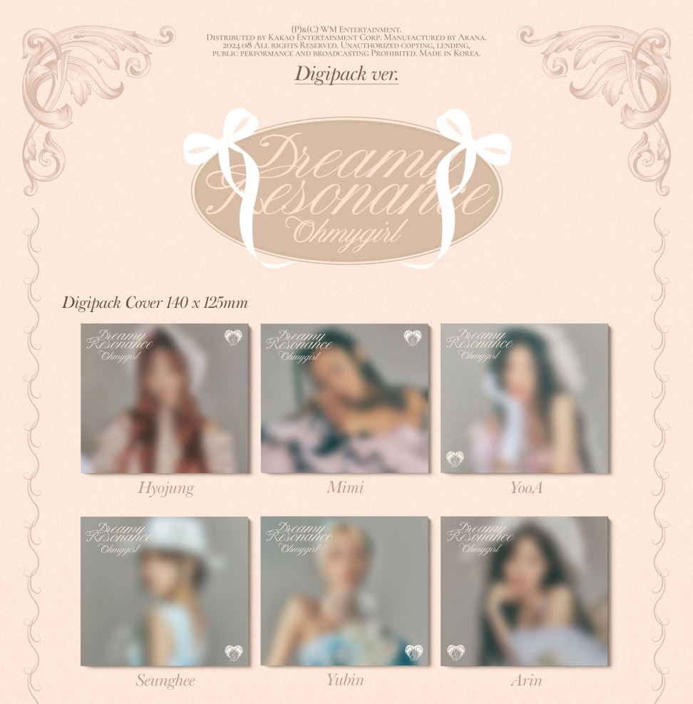 [PREORDER] OH MY GIRL - DREAMY RESONANCE (10TH MINI ALBUM) (DIGIPACK VER.)