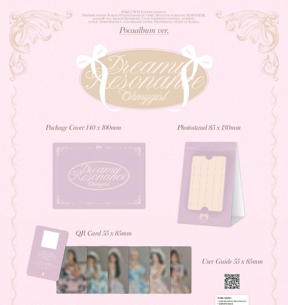 [PREORDER] OH MY GIRL - DREAMY RESONANCE (10TH MINI ALBUM) (POCA VER.)