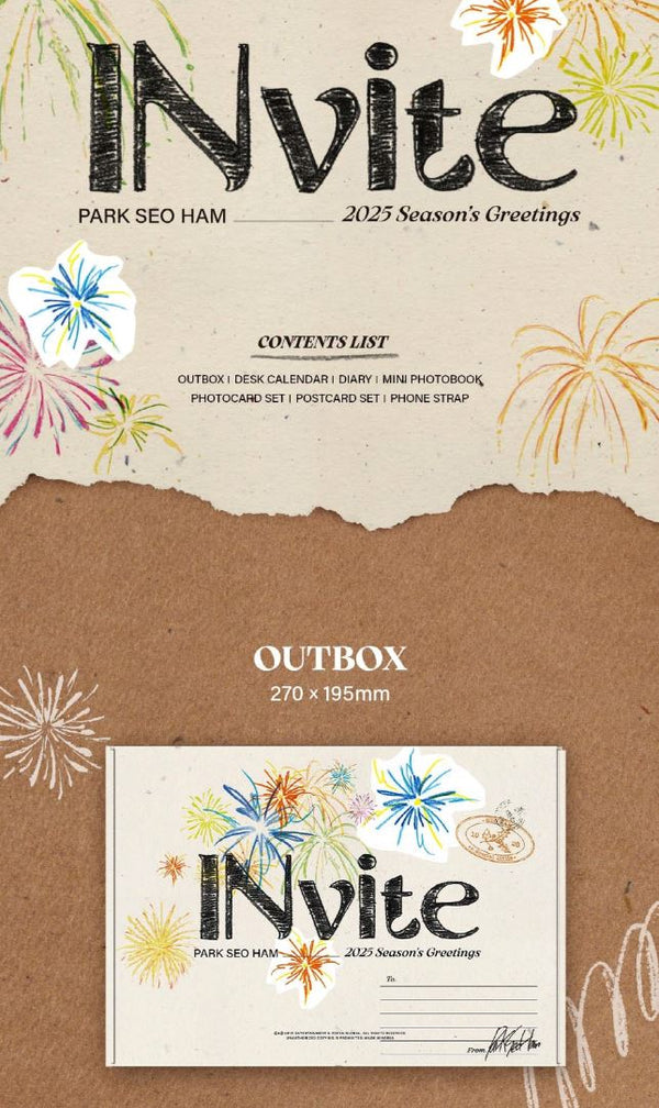 [PREORDER] PARK SEO HAM - 2025 SEASON'S GREETINGS COLLECTOR INVITE