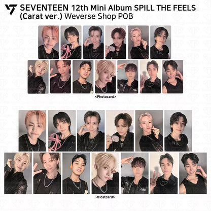 [ON HAND] SEVENTEEN - SPILL THE FEELS (12TH MINI ALBUM) CARAT VER. + WEVERSE GIFT