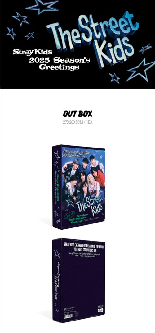 [PREORDER] STRAY KIDS - 2025 SEASON'S GREETINGS THE STREET KIDS