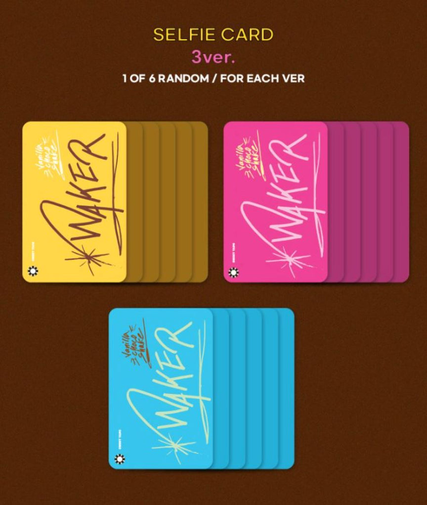 [PREORDER] WAKER - SWEET TAPE RISING CARD VER