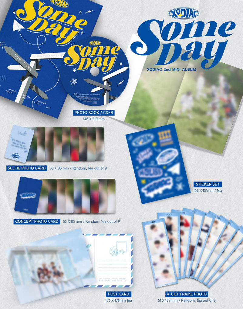 [PREORDER] XODIAC - SOME DAY (2ND MINI ALBUM) (PHOTOBOOK)