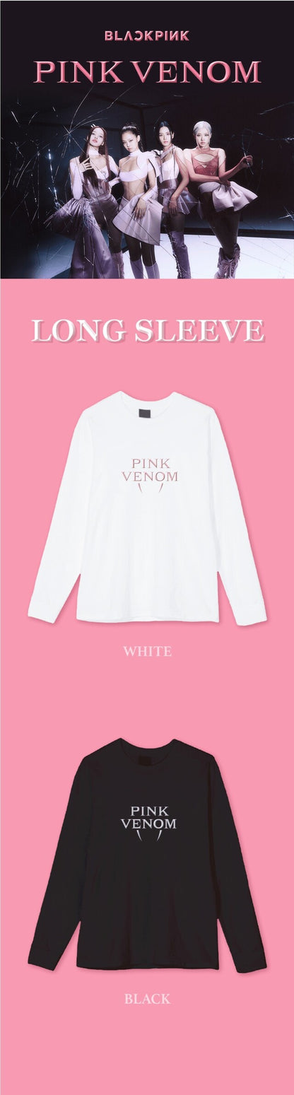 [PREORDER] BLACKPINK - PINKVENOM LONG SLEEVE T-SHIRTS