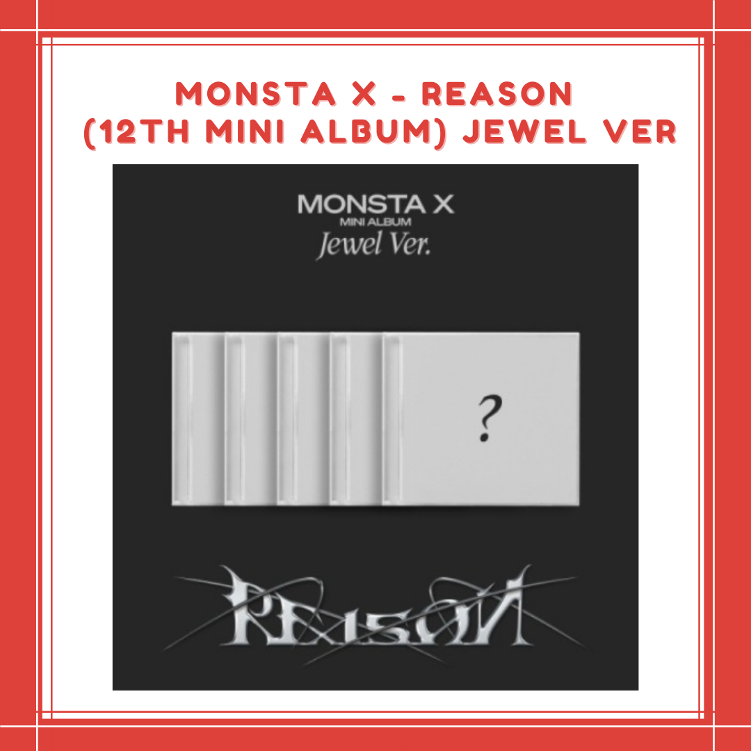 MONSTA X 12th Mini Album Reason ミニョクセット
