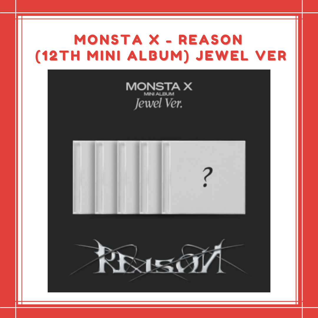 MONSTA X 12th Mini Album Reason Jewel - K-POP/アジア