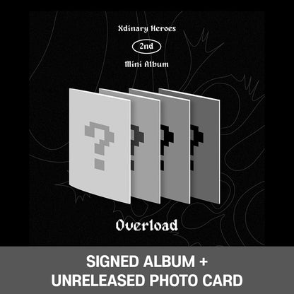 [PREORDER] SIGNED XDINARY HEROES - OVERLOAD (2ND MINI ALBUM) + UNRELEASED PHOTOCARD