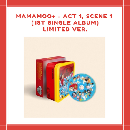 [PREORDER] MAMAMOO+ - ACT 1, SCENE 1 (1ST SINGLE ALBUM) LIMITED VER.