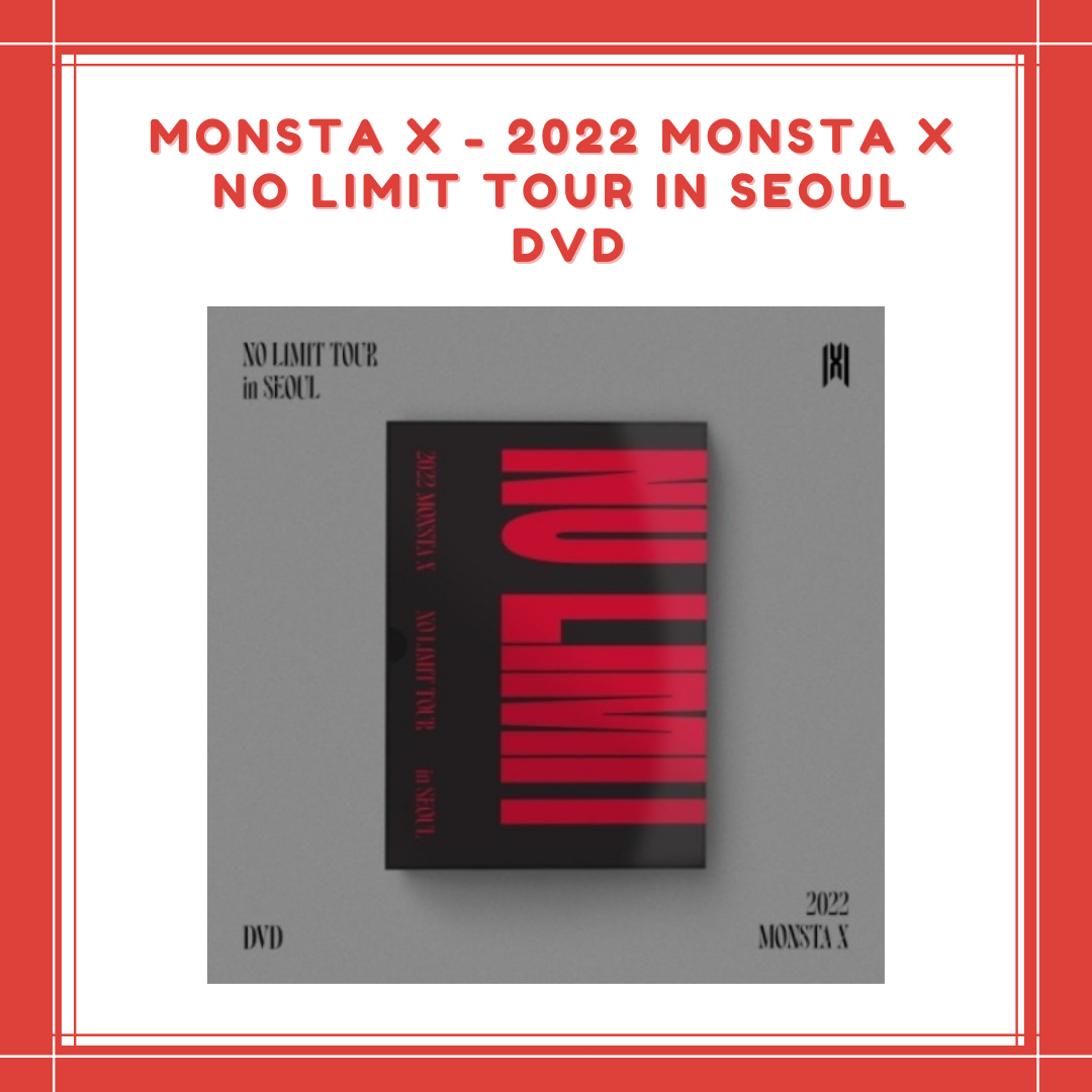 [PREORDER] MONSTA X - 2022 MONSTA X NO LIMIT TOUR IN SEOUL DVD