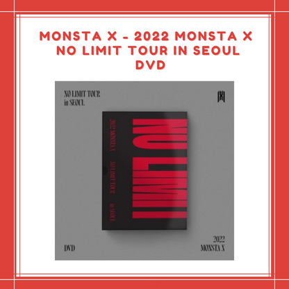 [PREORDER] MONSTA X - 2022 MONSTA X NO LIMIT TOUR IN SEOUL DVD