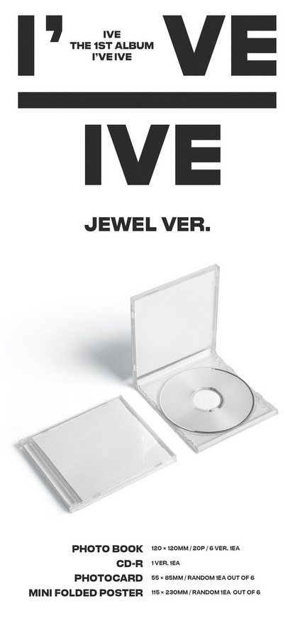 [PREORDER] IVE - VOL.1 I've IVE (VER SET + JEWEL SET)