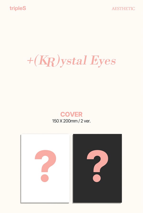 [PREORDER] TRIPLES - MINI +(KR)YSTAL EYES 'AESTHETIC'