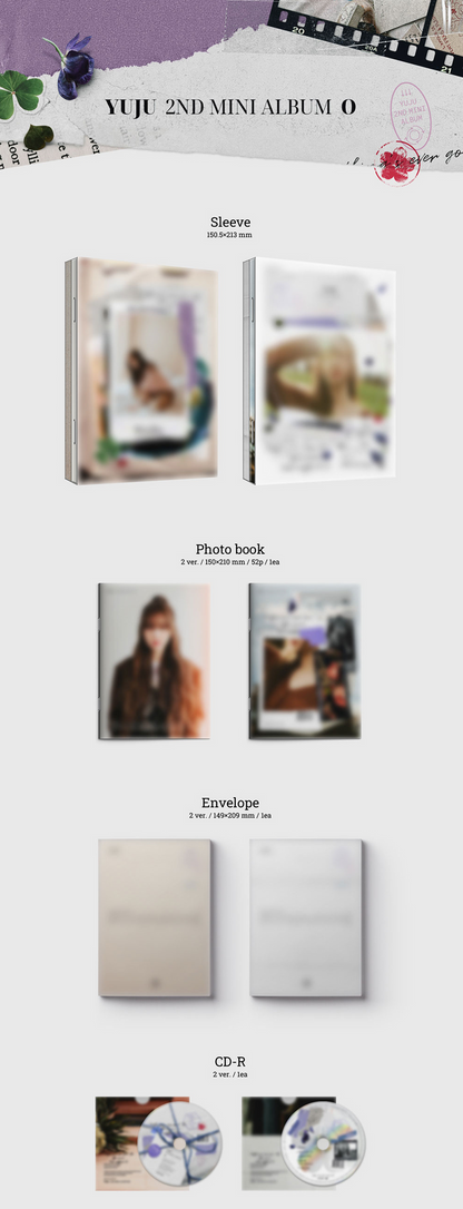 [PREORDER]  YUJU - [O] (2ND MINI ALBUM)