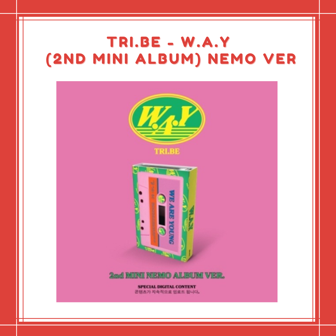 [PREORDER] TRI.BE - W.A.Y (2ND MINI ALBUM) NEMO VER