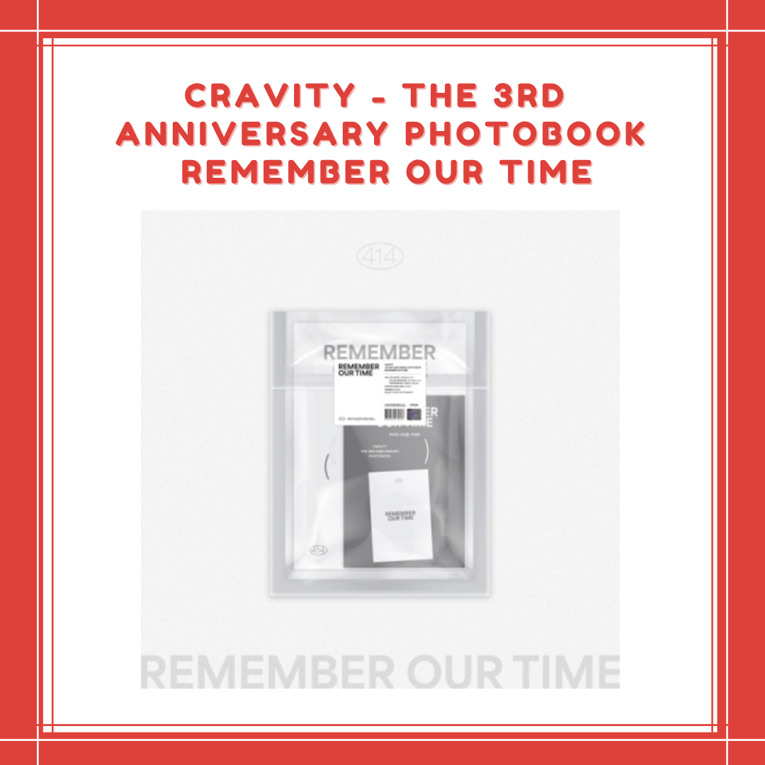 [PREORDER] CRAVITY - THE 3RD ANNIVERSARY PHOTOBOOK REMEMBER OUR TIME