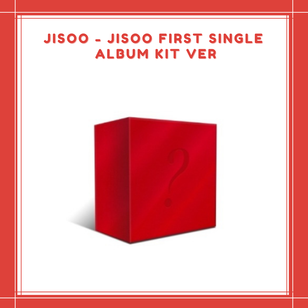 [PREORDER] JISOO - JISOO FIRST SINGLE ALBUM KIT VER