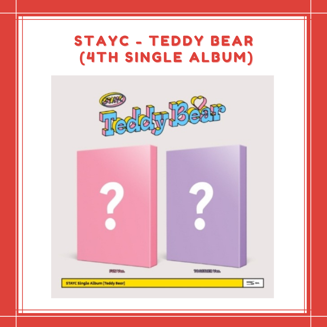 [PREORDER] STAYC - TEDDY BEAR (4TH SINGLE ALBUM)