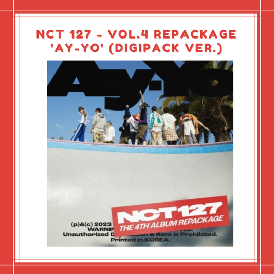 [ON HAND] NCT 127 - VOL.4 REPACKAGE 'AY-YO' (DIGIPACK VER.)