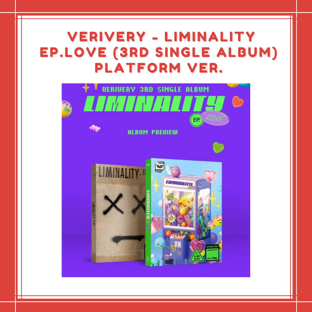 [PREORDER] VERIVERY - [LIMINALITY - EP.LOVE] (3RD SINGLE ALBUM)