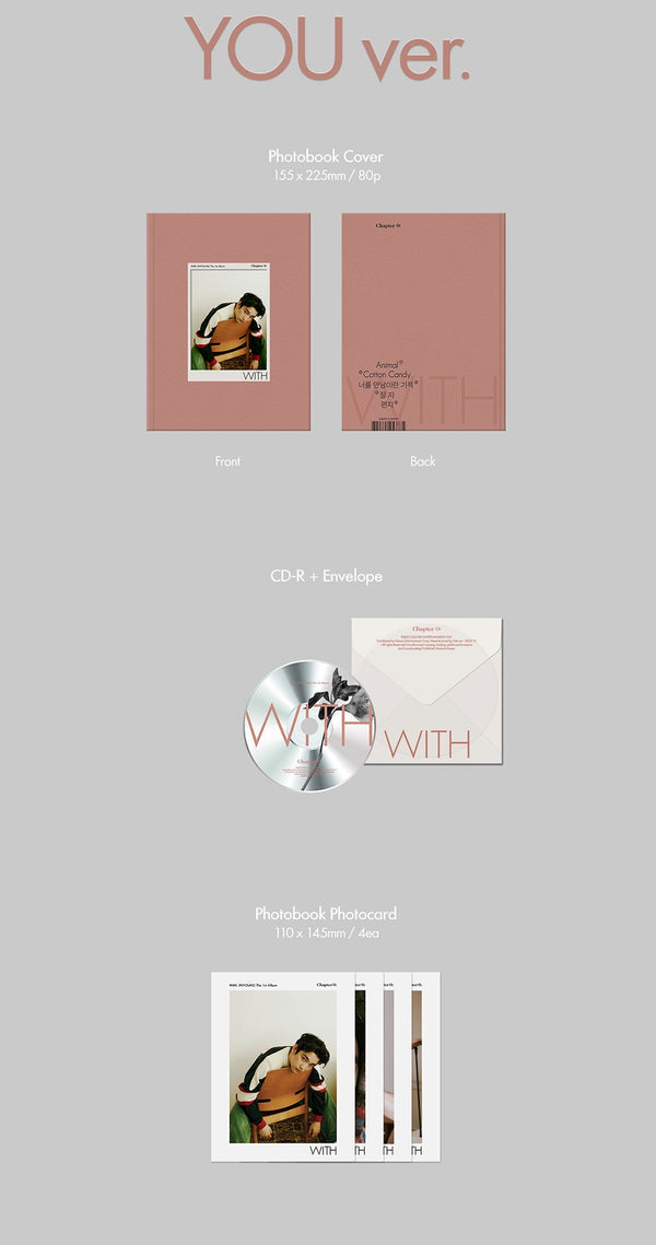 [PREORDER] PARK JINYOUNG - THE 1ST ALBUM CHAPTER 0: WITH