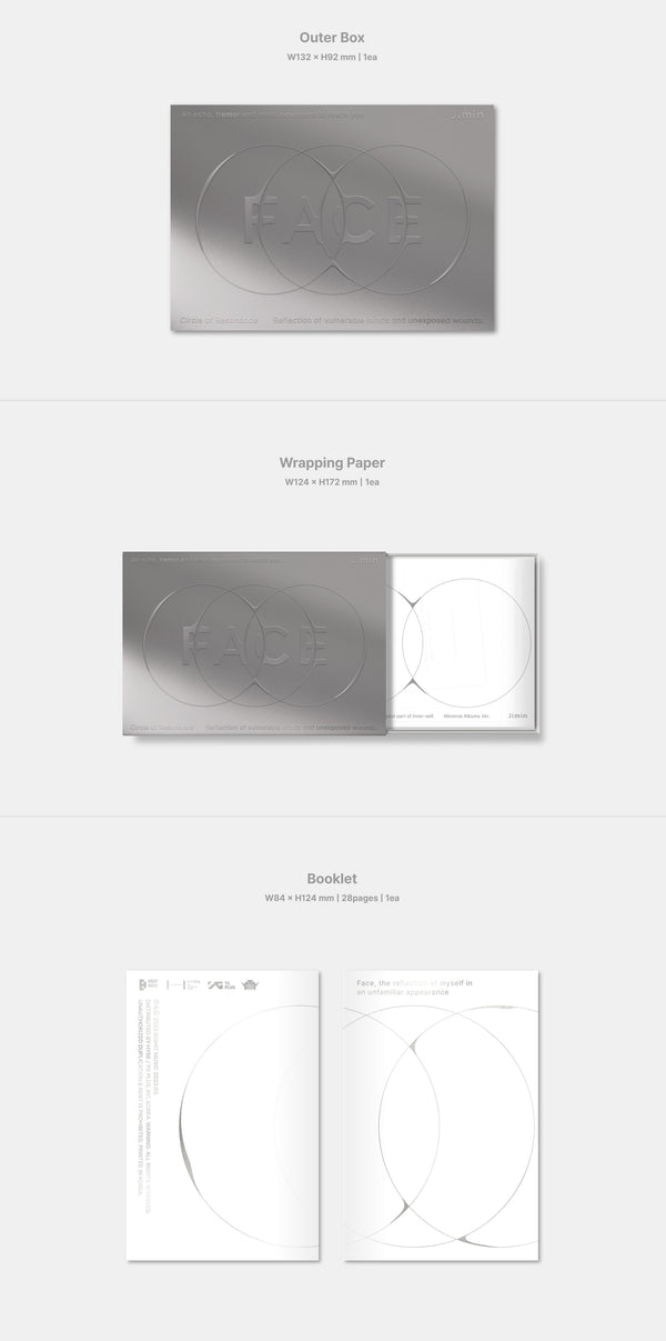 [PREORDER] JIMIN (BTS) - FACE (WEVERSE ALBUMS VER.)