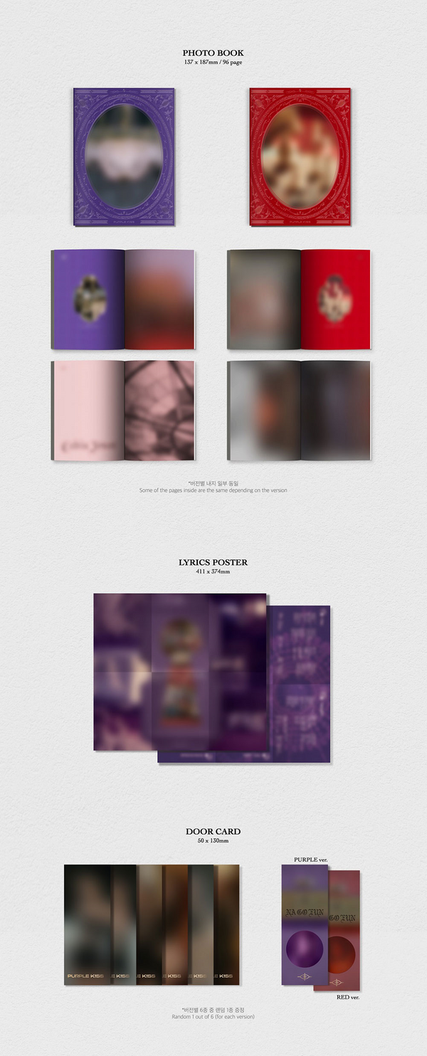 [PREORDER] PURPLE KISS - CABIN FEVER (5TH MINI ALBUM)