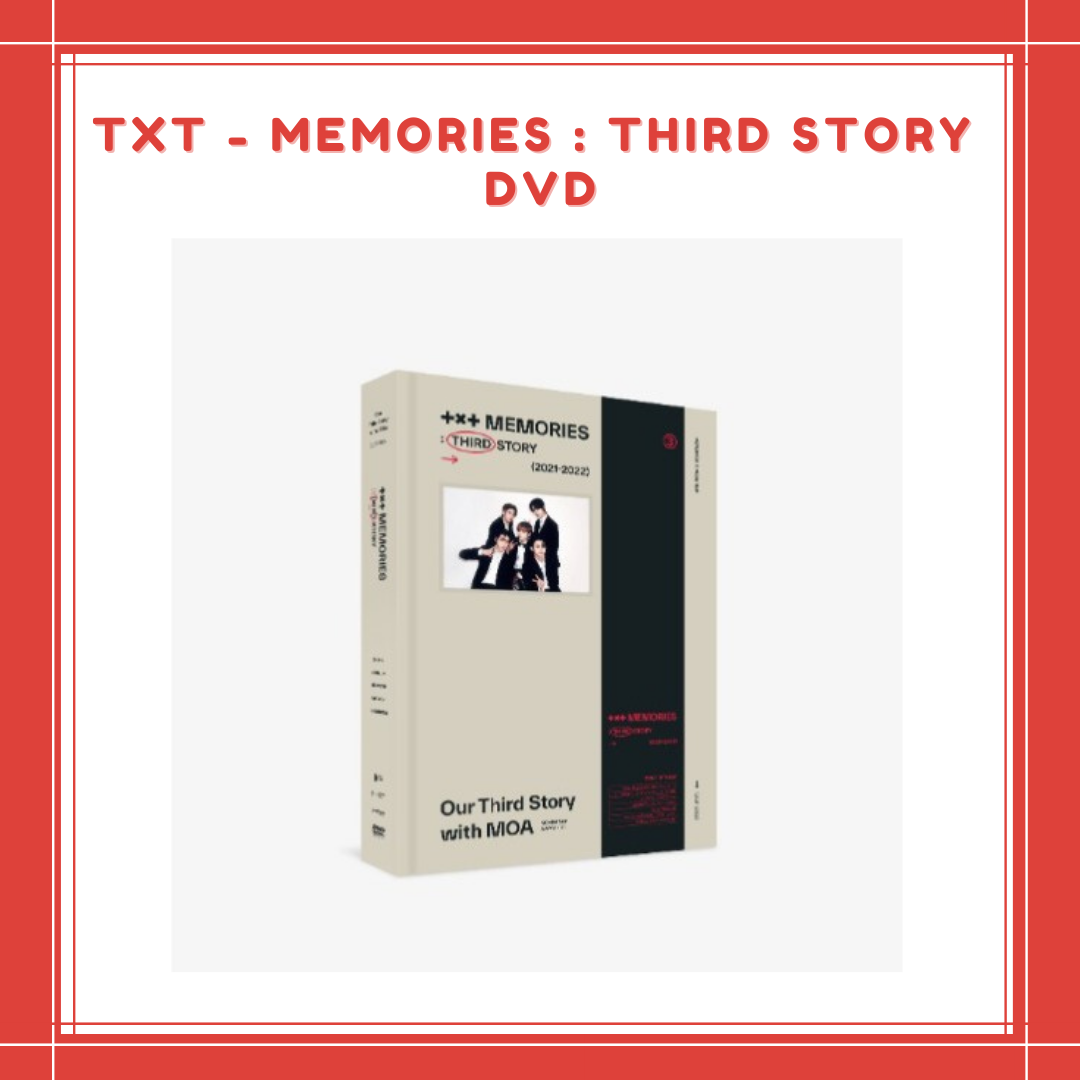 [PREORDER] TXT - MEMORIES : THIRD STORY DVD