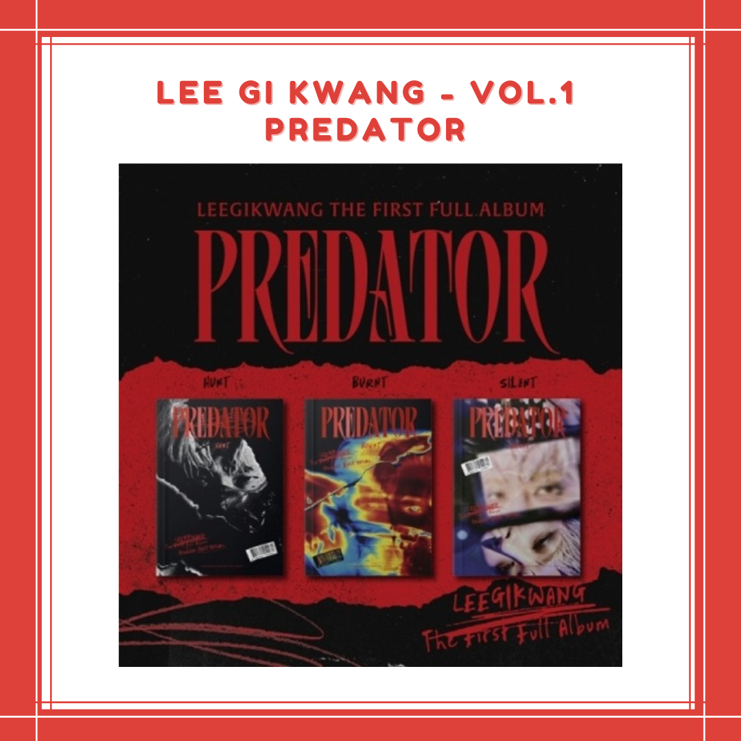 [PREORDER] LEE GI KWANG - VOL.1 PREDATOR